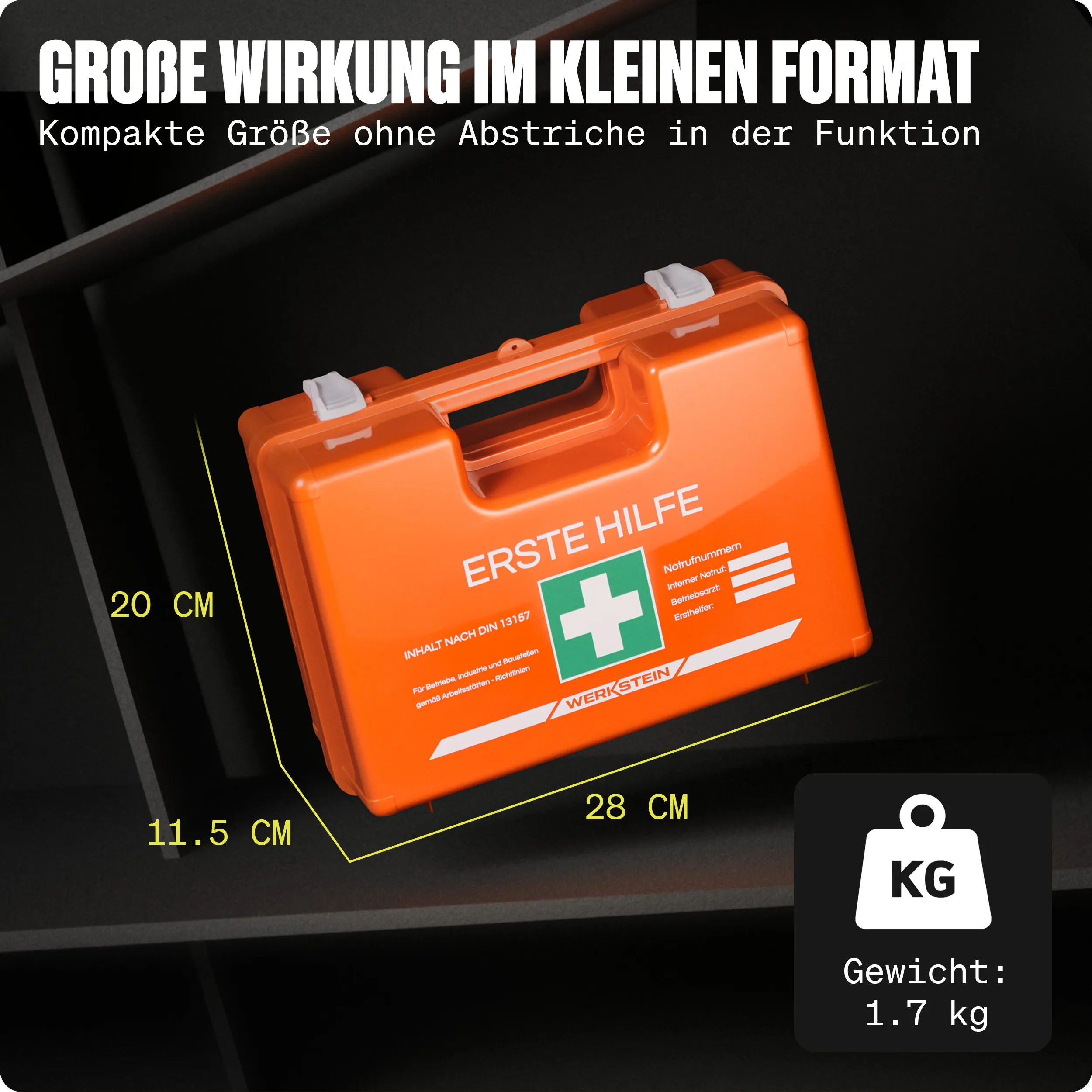 Erste Hilfe Koffer DIN 13157