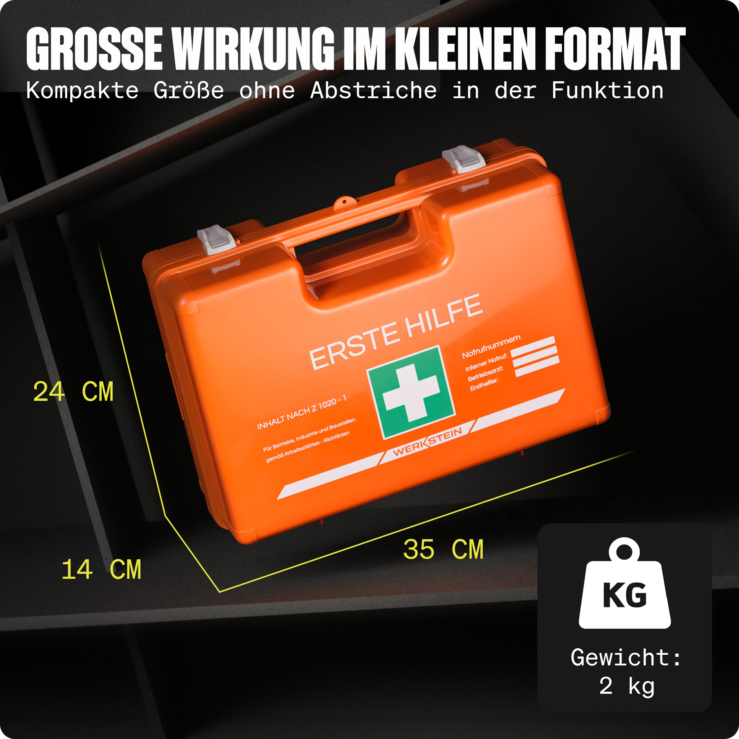 Erste Hilfe Koffer ÖNORM Typ 1