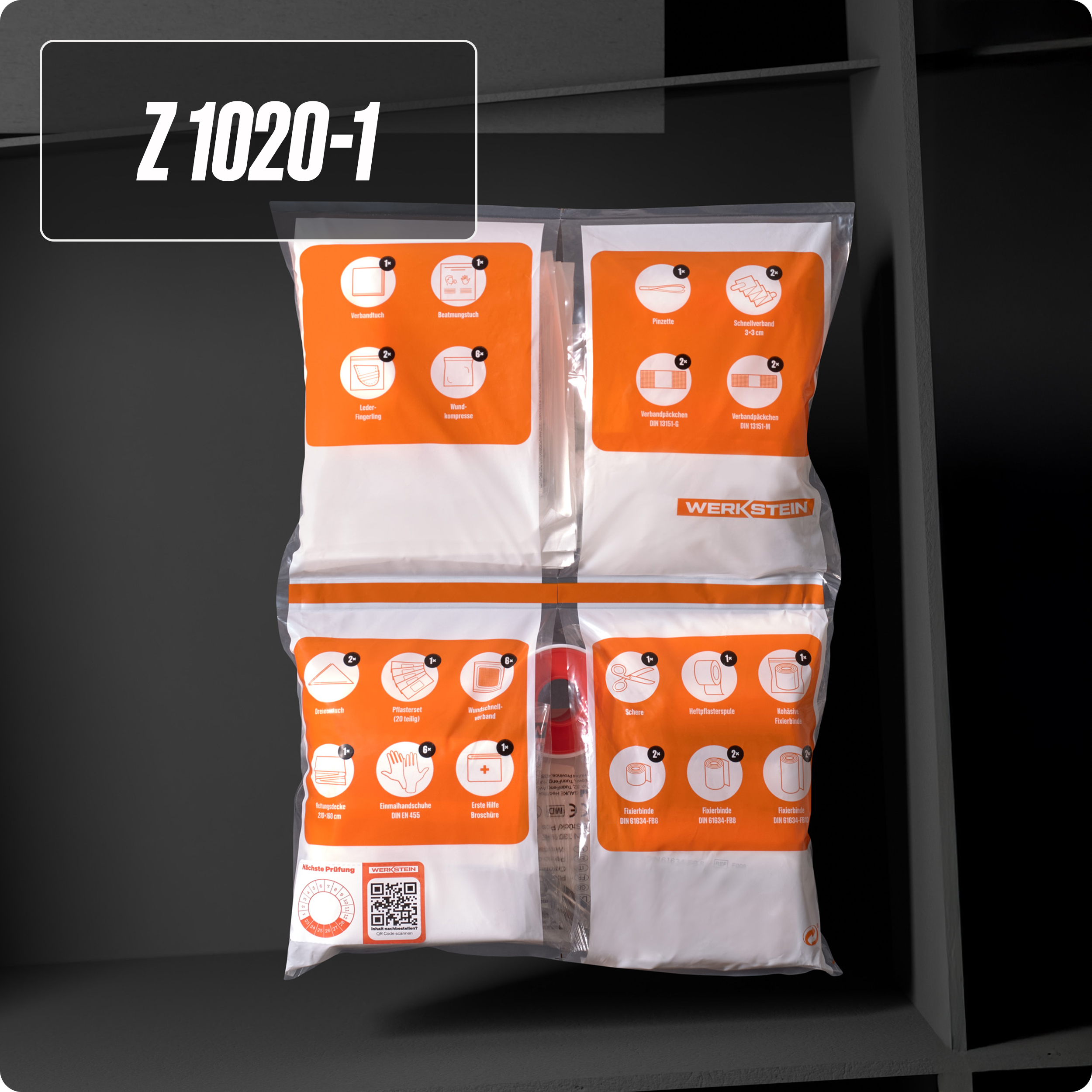 Erste Hilfe Nachfüllset ÖNORM Typ 1