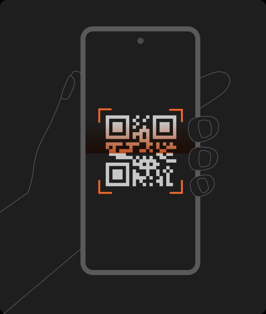 Schritt 1: QR-Code scannen